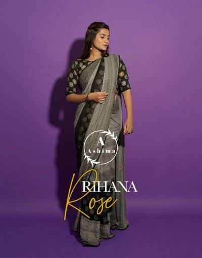 Rihana Rose By Ashima Fancy Printed Saree Collection